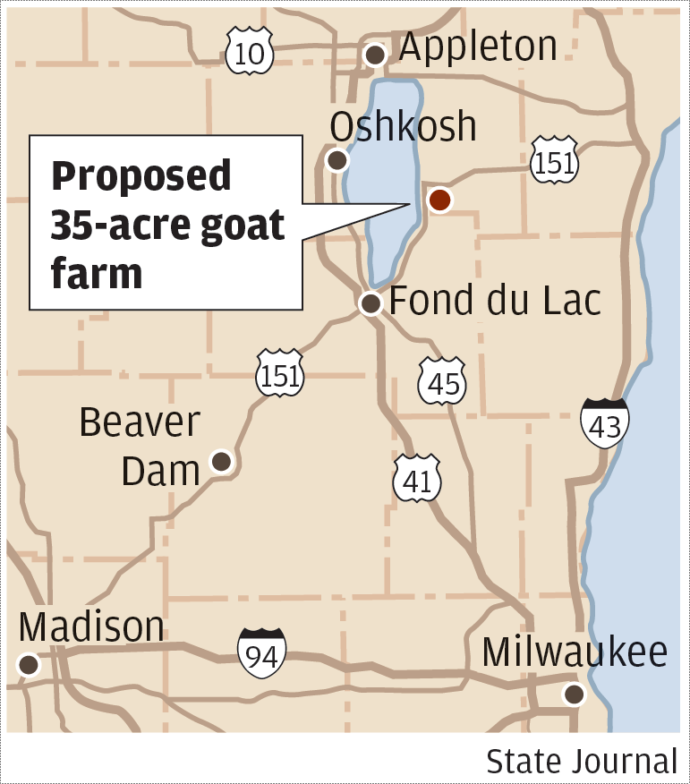 Calumet County goat farm